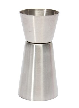 10Pc 20/50ml Cocktail Shaker Measure Cup Stainless Steel Dua