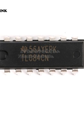 10pcs/lot TL084CN TL084 DIP-14 Operational Amplifiers - Op A