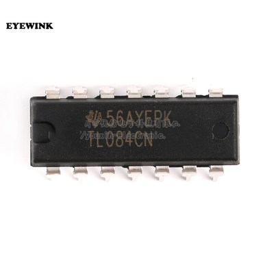 10pcs/lot TL084CN TL084 DIP-14 Operational Amplifiers - Op A