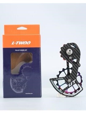 Bicycle carbon fiber ceramic rear derailleur 17T pulley Guid