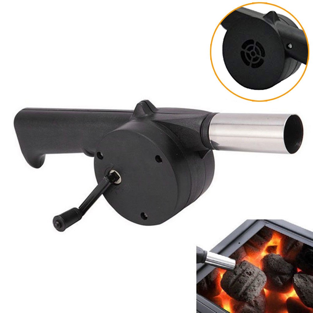 2019 New BBQ Fan Outdoor Manual Air Blower Camping BBQ Hand