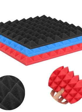 25*25*4cm 1PCs Pyramid Soundproofing Foam Acoustic sound-abs