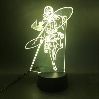 Attack on Titan Levi Ackerman Bluetooth Base Child LED Night