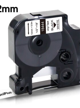 UniPlus 18444 18431 18443 Fit Dymo Rhino Label Tape Vinyl In