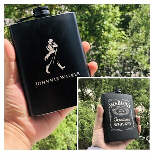 8oz ounce 304 Stainless steel whisky Bottle Vodkal hip flask