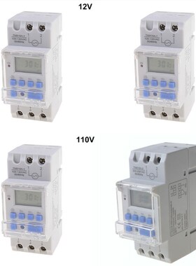 12V/110V/220V Timer Switch Digital 7 Days 24 Hours Programma