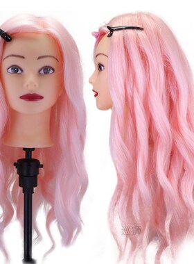85% Real Human Hair Mannequin Heads For Hair Training Stylin