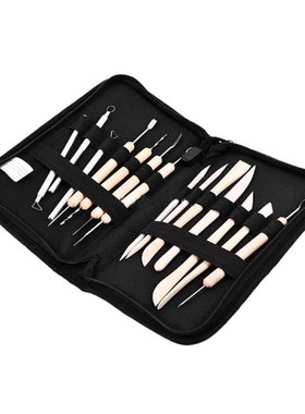 14pcs Pottery Ceramics Polymer Clay Modeling Tools Wax Carvi