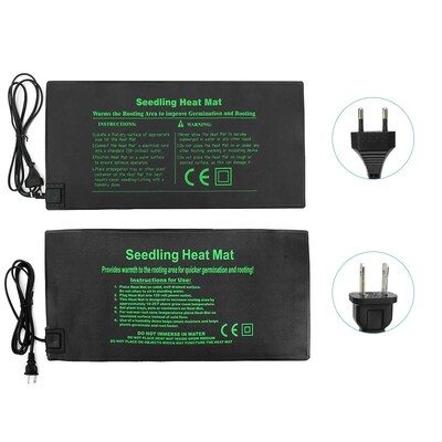 52x24CM EU/US Plug Seedling Heat Mat Waterproof Plant Seed G