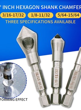 Countersink Bit Set Deburring Drill Bits Tapper Hole Cutter