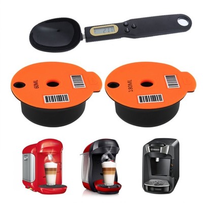 Coffee Capsule Cup for Bosch-s Tassimoo Reusable Plastic Fil