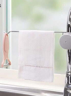 Kitchen Faucet Towel Sponge Holder Sink Caddy Hanging Storag