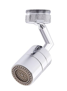 2 Modes 720° Rotation Foamer Tap Universal Spray Splash-pro