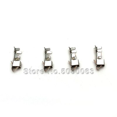 200pcs/lot VH3.96 spacing 3.96MM Plug-in reed iron terminal