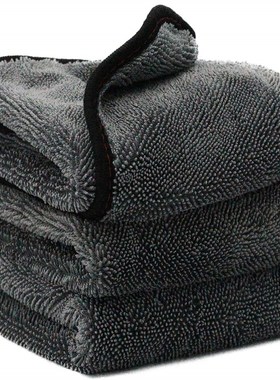 Car Wash Towel Microfiber Car Cleaning Drying Cloth Hemming