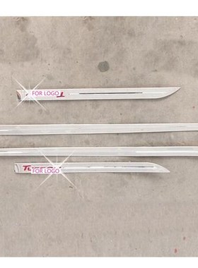 CHROME SIDE DOOR  DECORATION BODY MOULDING TRIM BEZEL