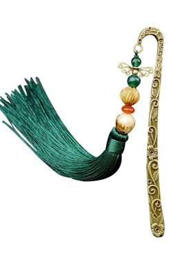 Vintage Bookmark Chinese Classical Retro Hairpin/Feather Boo