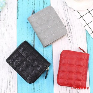Wallets Women Mini Small Purse Short Cute Wallet Girls Black