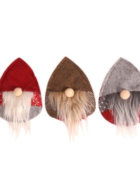 6pcs Christmas Cutlery Cover Set Fork Holder Ornament Tablew