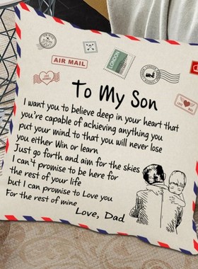 Pillow Cover Fiber Square Throw Pillow Cover Lettering Washa