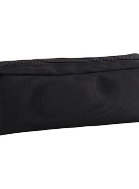 Black Canvas Pencil Case School PencilCase for Boys Girls Si