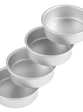 4 Inch Small Cake Pan Set of 4, Baking Round Cake Pans Tins