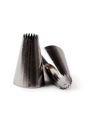 18 tooth multi tooth cookie flower mouth stainless steel flo