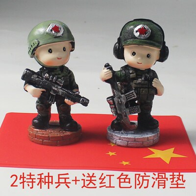 Car furnishing articles commando doll model veterans jap