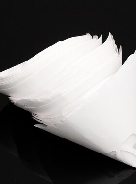 50Pcs/Set Paper Paint Strainers Paper Paint Conical Strainer