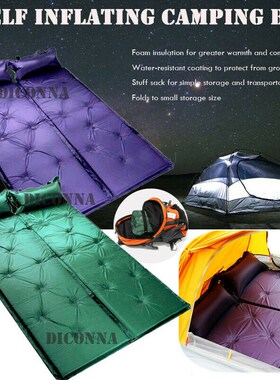 2019 Self Inflating Camping Roll Mat Pad Sleeping Bed  Polye