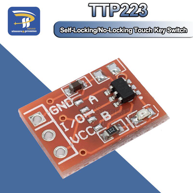10PCS TTP223 Touch Key Switch Module Touching Button Self-Lo使用感如何?