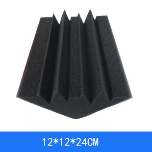 1Pc Mini Corner Bass Traps Studio Foam 12*12*24cm Panel Soun