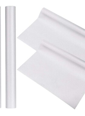 4 Rolls Fridge Mats Non-Slip Waterproof Shelf Liner DIY EVA