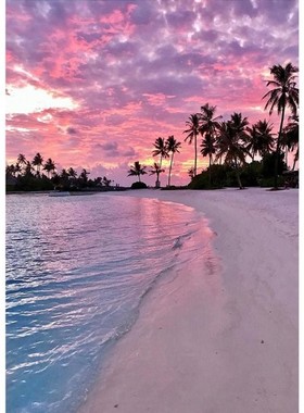 5D DIY Diamond Painting Seaside Sunset Glow Full Drill Rhine