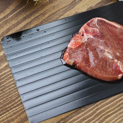 Meat  Defrosting Tray 15Times Quick Defrosting Plate Qui