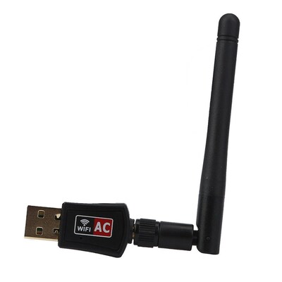 600 Mbps Band 2.4/5Ghz USB WiFi Network Adapter 802.11AC w/A