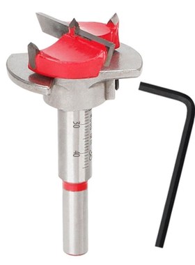 35mm Forstner Auger Drill Bit Wooden Cutter Hex Wrench Woodw