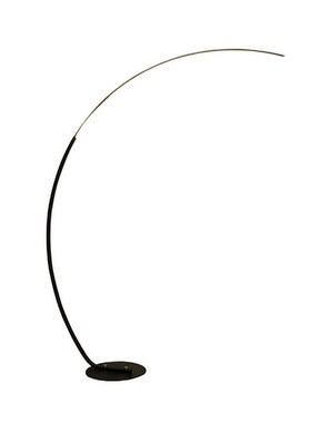 Nordic Arc Shape Floor Lamp Modern Led Dimmable Remote Contr