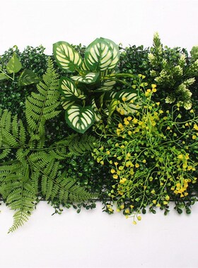 40x60cm 3D green artificial plants wall panel plastic outdoo