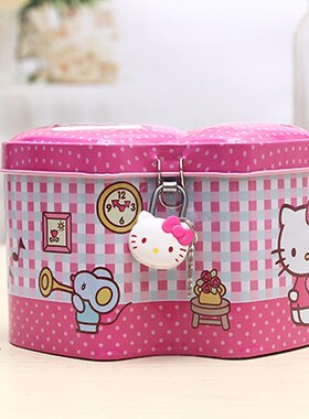 Creative children gifts iron lock piggy bank my birthday