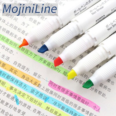 Zebra WKS22 Mojini Line Highlighter Japanese Stationery Mark