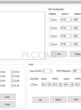 USB to UART I2C SPI GPIO Converter Linux, 4 ADC 4 PWM 8 Digi