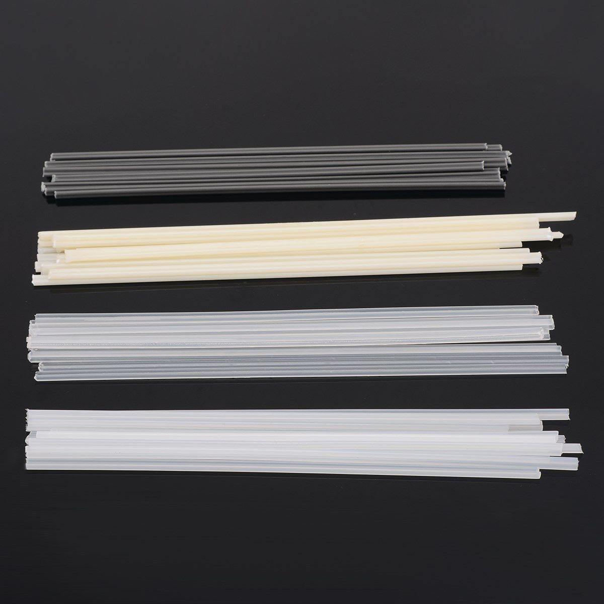 50pcs plastic welding rods bumper repair abs/pp/pvc/pe stick