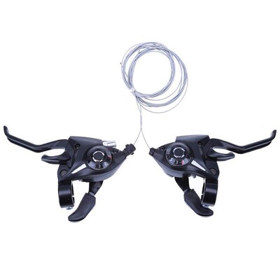 2 Bike Gear Shifters Set MTB Bicycle Gear Shif
