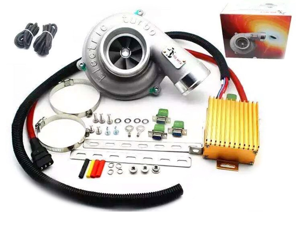 Electric Turbo Supercharg er Kit Thrust Motorcycle Electric