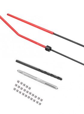 30 Pcs Thread Repair Kit M2.5x0.45 Stainless Steel Rethreadi