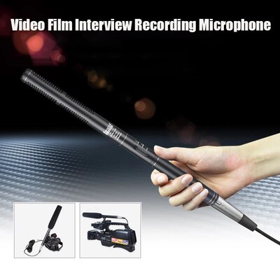 SOUND G18 Bi directional Interview Microphone for Video Cam