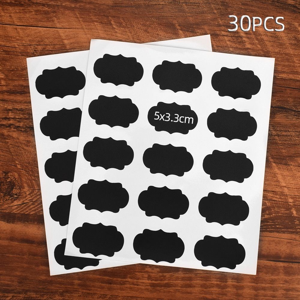 15pcs Kitchen Spice ers Jar er Waterproof Label er Spices Or