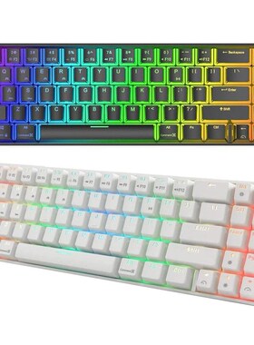 RK71 Mechanical board RGB Backlit 71 s Small Gang board, Blu