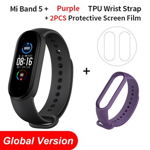 Global Version Mi Band 5 Bracelet Heart Rate Fitness Tracke